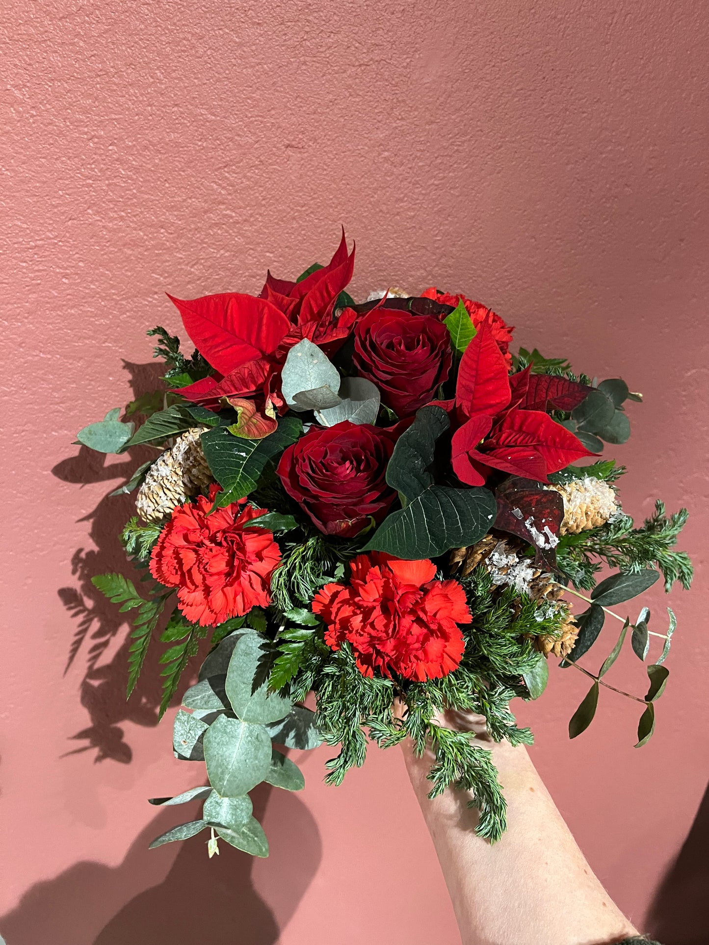 Klassisk rød dekorasjon