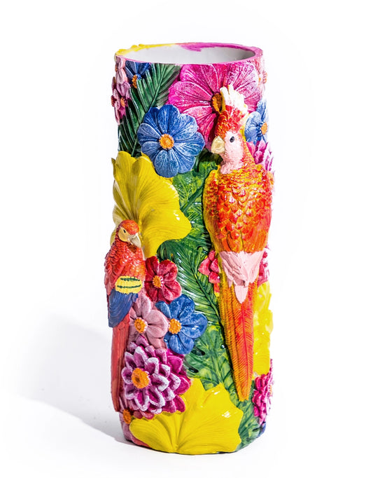 Blomstret Vase
